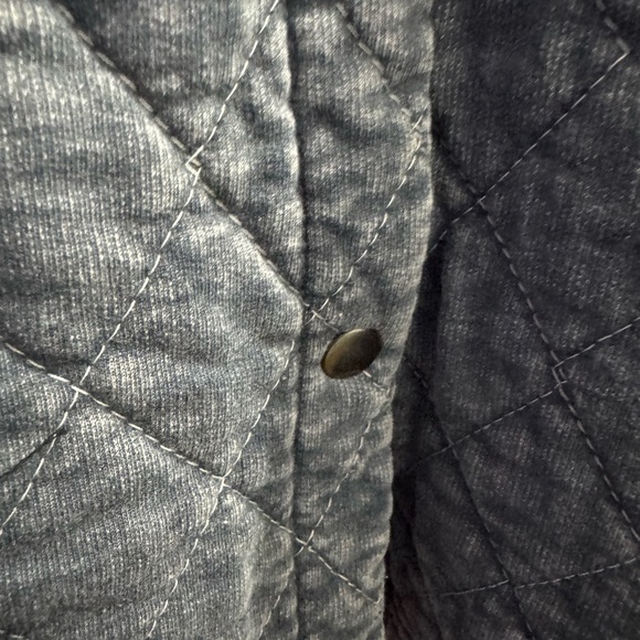 Jane and Delancey Quilted Denim Jacket - Picture 3 of 3